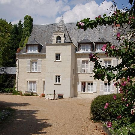 Logis Manoir De La Giraudiere Beaumont-en-Véron Eksteriør bilde