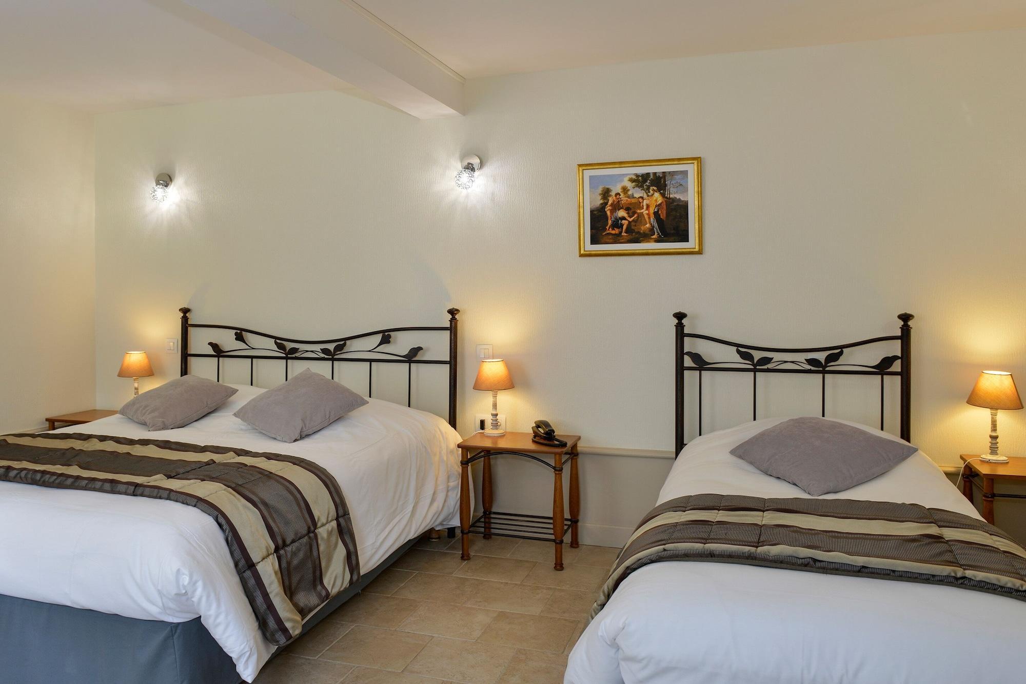 Logis Manoir De La Giraudiere Beaumont-en-Véron Eksteriør bilde